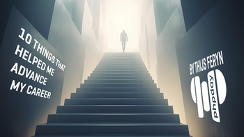 10 things that helped me advance my career. Presented by Thijs Feryn on 2025-05-16