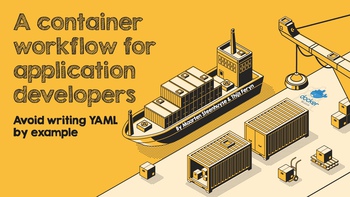 A container worflow for application developers. Presented by Thijs Feryn on 2019-02-12