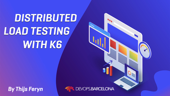 Distributed load testing with k6. Presented by Thijs Feryn on 2023-11-10